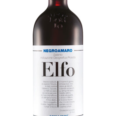 Вино Apollonio "Elfo" Negroamaro Salento IGP Rosso, красное сухое, 2023