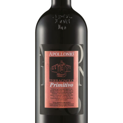 Вино Apollonio "Terragnolo" Primitivo Salento IGP Rosso, красное сухое, 2021