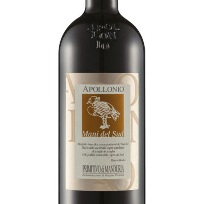 Вино Apollonio "Mani del Sud" Primitivo di Manduria DOP Rosso, красное сухое, 2019
